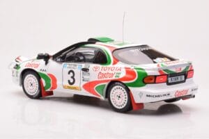 Toyota Celica Turbo 4WD ST185 #3 I. Duncan / R. Virtanen Safari Rally 1994 IXO 1:18 18RMC150C Metall - pilt 5/6