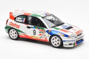 Toyota Corolla WRC #9 D. Auriol / D. Giraudet Rally Catalunya 1998 Otto 1:18 OT1102 Vaik - pilt 4/6
