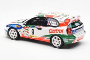 Toyota Corolla WRC #9 D. Auriol / D. Giraudet Rally Catalunya 1998 Otto 1:18 OT1102 Vaik - pilt 5/6