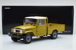 Toyota Land Cruiser 40 4x4 Pickup Oliiv Kyosho 1:18 08958K Metall - pilt 8/8