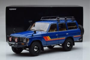 Toyota Land Cruiser 60 Sinine Lisaosadega Kyosho 1:18 08956XBL Metall - pilt 11/11