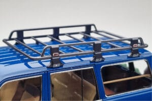 Toyota Land Cruiser 60 Sinine Lisaosadega Kyosho 1:18 08956XBL Metall - pilt 7/11