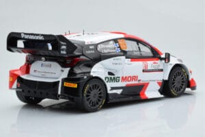 Toyota GR Yaris Rally1 #69 K. Rovanpera / J. Halttunen Rally Croatia 2022 IXO 1:18 18RMC151A Metall - pilt 2/6