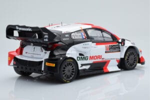 Toyota GR Yaris Rally1 #1 S. Ogier / B. Veillas Rally Monte Carlo 2022 IXO 1:18 18RMC151B Metall - pilt 2/6