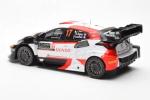 Toyota GR Yaris Rally1 #17 S. Ogier / B. Veillas Rally Monte Carlo 2023 IXO 1:18 18RMC152A Metall - pilt 5/6