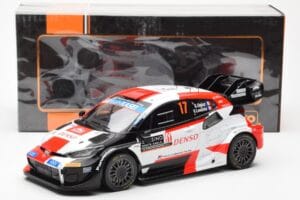 Toyota GR Yaris Rally1 #17 S. Ogier / B. Veillas Rally Monte Carlo 2023 IXO 1:18 18RMC152A Metall - pilt 6/6