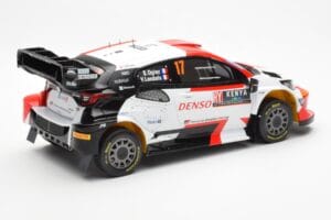 Toyota GR Yaris Rally1 #17 S. Ogier / V. Landais Safari Rally Kenya 2023 IXO 1:18 18RMC173A Metall - pilt 2/6
