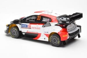 Toyota GR Yaris Rally1 #33 E. Evans / S. Martin Rally Finland 2023 IXO 1:18 18RMC174A Metall - pilt 5/6