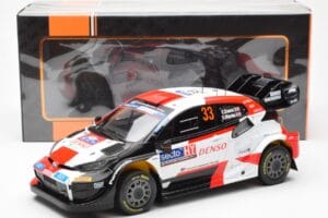 Toyota GR Yaris Rally1 #33 E. Evans / S. Martin Rally Finland 2023 IXO 1:18 18RMC174A Metall - pilt 6/6