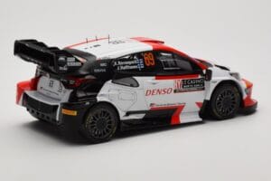 Toyota GR Yaris Rally1 #69 K. Rovanpera / J. Halttunen Rally Monte Carlo World Champion 2023 IXO 1:18 18RMC152B Metall - pilt 2/6