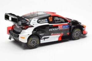 Toyota GR Yaris Rally1 #97 J-M. Latvala / J. Hanninen Rally Finland 2023 IXO 1:18 18RMC174B Metall - pilt 2/6