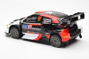 Toyota GR Yaris Rally1 #97 J-M. Latvala / J. Hanninen Rally Finland 2023 IXO 1:18 18RMC174B Metall - pilt 5/6