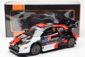 Toyota GR Yaris Rally1 #97 J-M. Latvala / J. Hanninen Rally Finland 2023 IXO 1:18 18RMC174B Metall - pilt 6/6