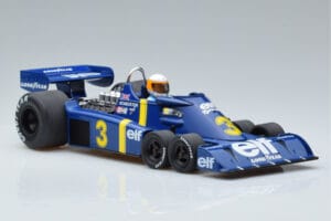 Tyrrell P34 Elf #3 J. Scheckter Winner Sweden GP 1976 MCG 1:18 MCG18614F Metall - pilt 4/6