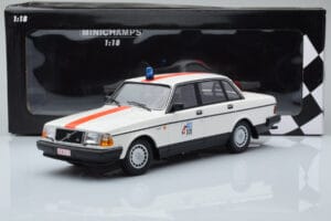 Volvo 240 GL Politsei Belgia Minichamps 1:18 155171492 Metall - pilt 6/6