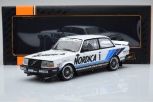 Volvo 240 Turbo Nordica #1 J. Cecotto / A. Olafsson ETCC Brno 1986 IXO 1:18 18RMC087 Metall - pilt 6/6