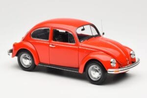 Volkswagen Beetle 1200 Punane Minichamps 1:18 150057100 Metall - pilt 6/8