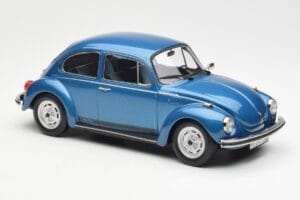 Volkswagen Beetle 1303 City Sinine Norev 1:18 188525 Metall - pilt 4/6
