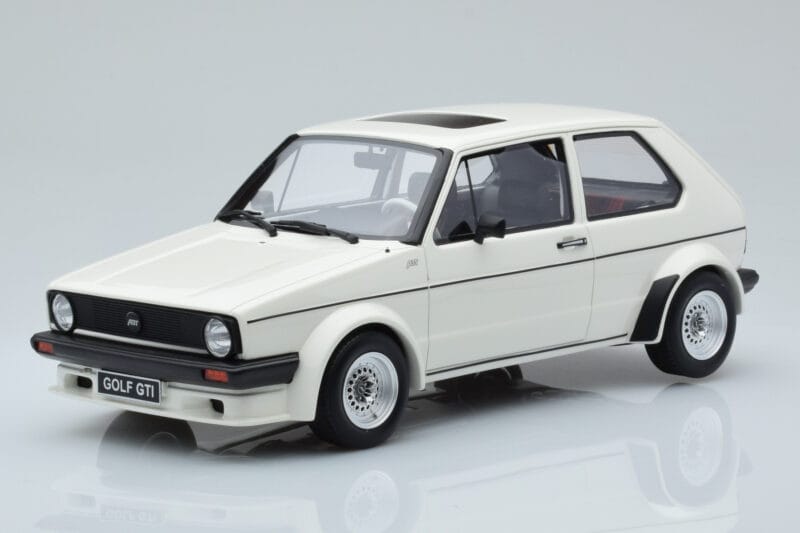 Volkswagen Golf GTI Mk1 ABT Valge Otto 1:18