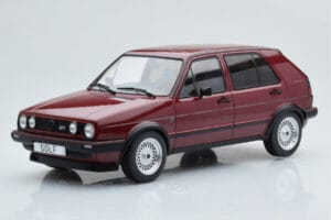 Volkswagen Golf GTI Mk2 Punane MCG 1:18