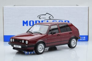Volkswagen Golf GTI Mk2 Punane MCG 1:18 MCG18391 Metall - pilt 6/6