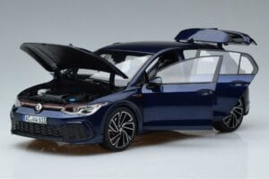 Volkswagen Golf GTI Mk8 Sinine Norev 1:18 188594 Metall - pilt 2/7