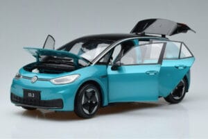Volkswagen ID.3 Roheline FAW 1:18 ZVN000001GRU Metall - pilt 2/7