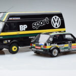 Volkswagen LT35 + Golf 1 GTI Group 2 Black Otto 1:18 - image 2 of 6