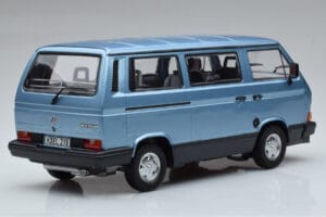 Volkswagen T3 Multivan Sinine Norev 1:18 188544 Metall - pilt 2/6