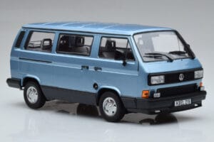 Volkswagen T3 Multivan Sinine Norev 1:18 188544 Metall - pilt 4/6