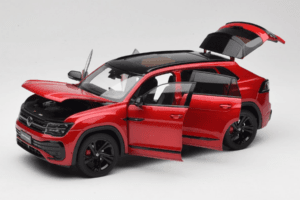 Volkswagen Teramont X Punane FAW 1:18 ZVB000003A Metall - pilt 2/8