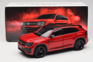 Volkswagen Teramont X Punane FAW 1:18 ZVB000003A Metall - pilt 8/8