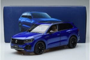 Volkswagen Touareg CR Sinine FAW 1:18 LTC761021BLU Metall - pilt 7/7