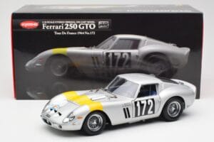 Ferrari 250 GTO #172 Tour de France Automobile 1964 Kyosho 1:18 08434C Metall - pilt 8/8
