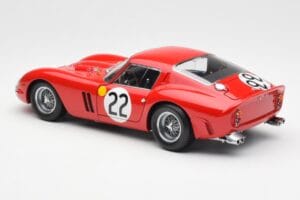 Ferrari 250 GTO #22 24 Hours of Le Mans 1962 Kyosho 1:18 08432B Metall - pilt 7/8