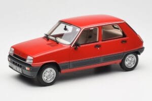 Renault 5 GTL Punane Otto 1:18 OT1147 Vaik
