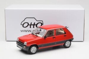Renault 5 GTL Punane Otto 1:18 OT1147 Vaik - pilt 6/6