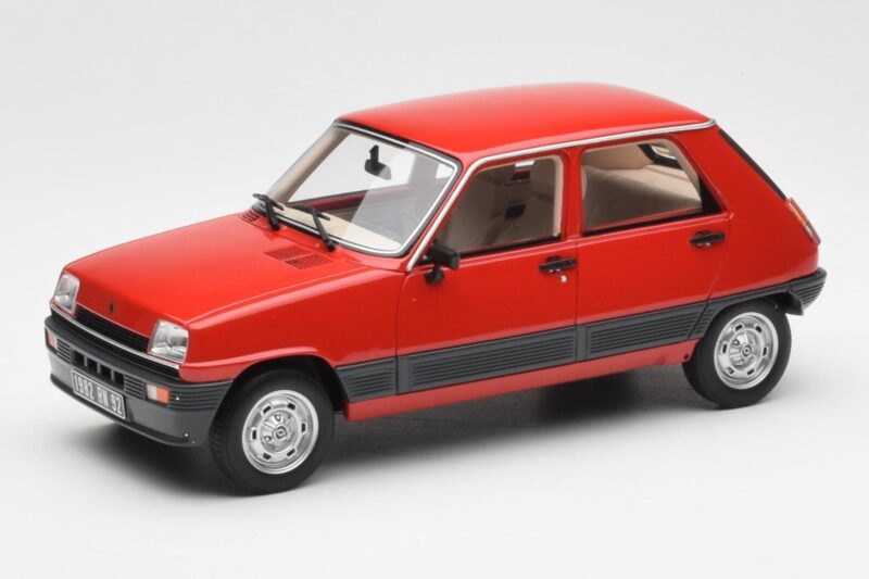 Renault 5 GTL Punane Otto 1:18 OT1147 Vaik