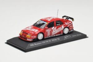 Alfa Romeo 155 V6 #12 M. Alboreto DTM 1995 Minichamps 1:43 430950312 Metall - pilt 2/4