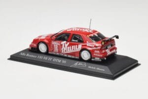 Alfa Romeo 155 V6 #12 M. Alboreto DTM 1995 Minichamps 1:43 430950312 Metall - pilt 3/4
