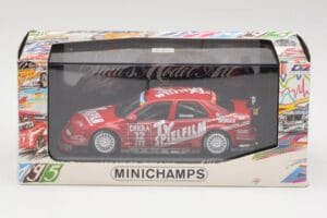 Alfa Romeo 155 V6 #12 M. Alboreto DTM 1995 Minichamps 1:43 430950312 Metall - pilt 4/4