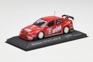 Alfa Romeo 155 V6 TI #18 Euroteam Modena DTM 1995 Minichamps 1:43 430950318 Metall - pilt 2/4