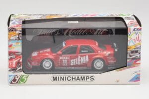 Alfa Romeo 155 V6 TI #18 Euroteam Modena DTM 1995 Minichamps 1:43 430950318 Metall - pilt 4/4