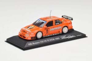 Alfa Romeo 155 V6 TI #19 Jagermeister M. Bartels DTM 1995 Minichamps 1:43 430950219 Metall - pilt 2/4