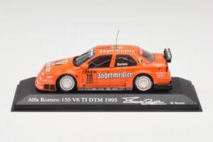 Alfa Romeo 155 V6 TI #19 Jagermeister M. Bartels DTM 1995 Minichamps 1:43 430950219 Metall
