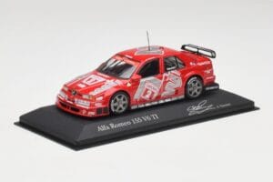 Alfa Romeo 155 V6 TI #2 Team Alfa Corse A. Nannini DTM 1994 Minichamps 1:43 430940202 Metall - pilt 2/4