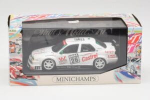 Alfa Romeo 155 V6 TI #26 Team Enstler K. Struwe DTM 1994 Minichamps 1:43 430940126 Metall - pilt 4/4