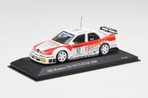 Alfa Romeo 155 V6 TI #27 M. Alen Presentation DTM 1995 Minichamps 1:43 430950227 Metall - pilt 2/4