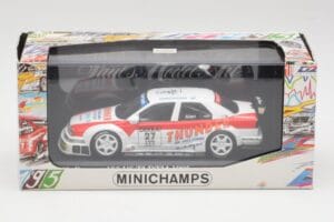Alfa Romeo 155 V6 TI #27 M. Alen Presentation DTM 1995 Minichamps 1:43 430950227 Metall - pilt 4/4
