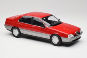 Alfa Romeo 164 Punane Norev 1:18 187866 Metall - pilt 4/6